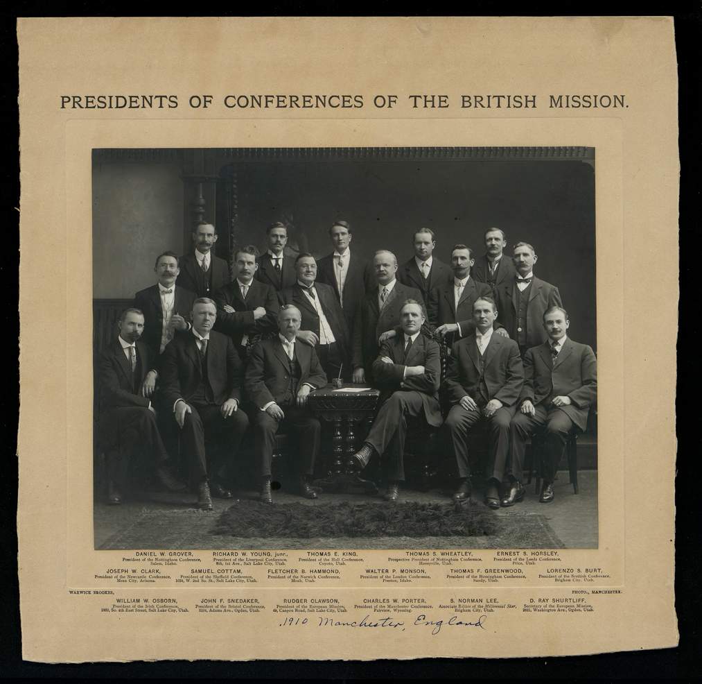 Presidents of British Mission Conferences